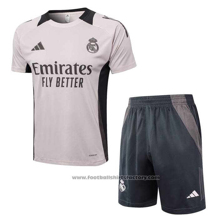 Tracksuit Real Madrid Short Sleeve 2024-2025 Rosa Claro - Shorts